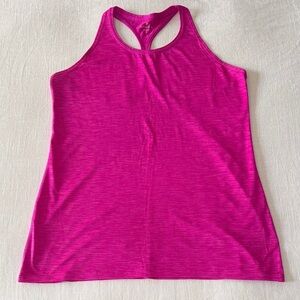 💖🏃‍♀️ EUC Athleta Racerback Tank – Vibrant Pink – Size L